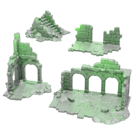Ruins of the Wildlands ~ STL Bundle