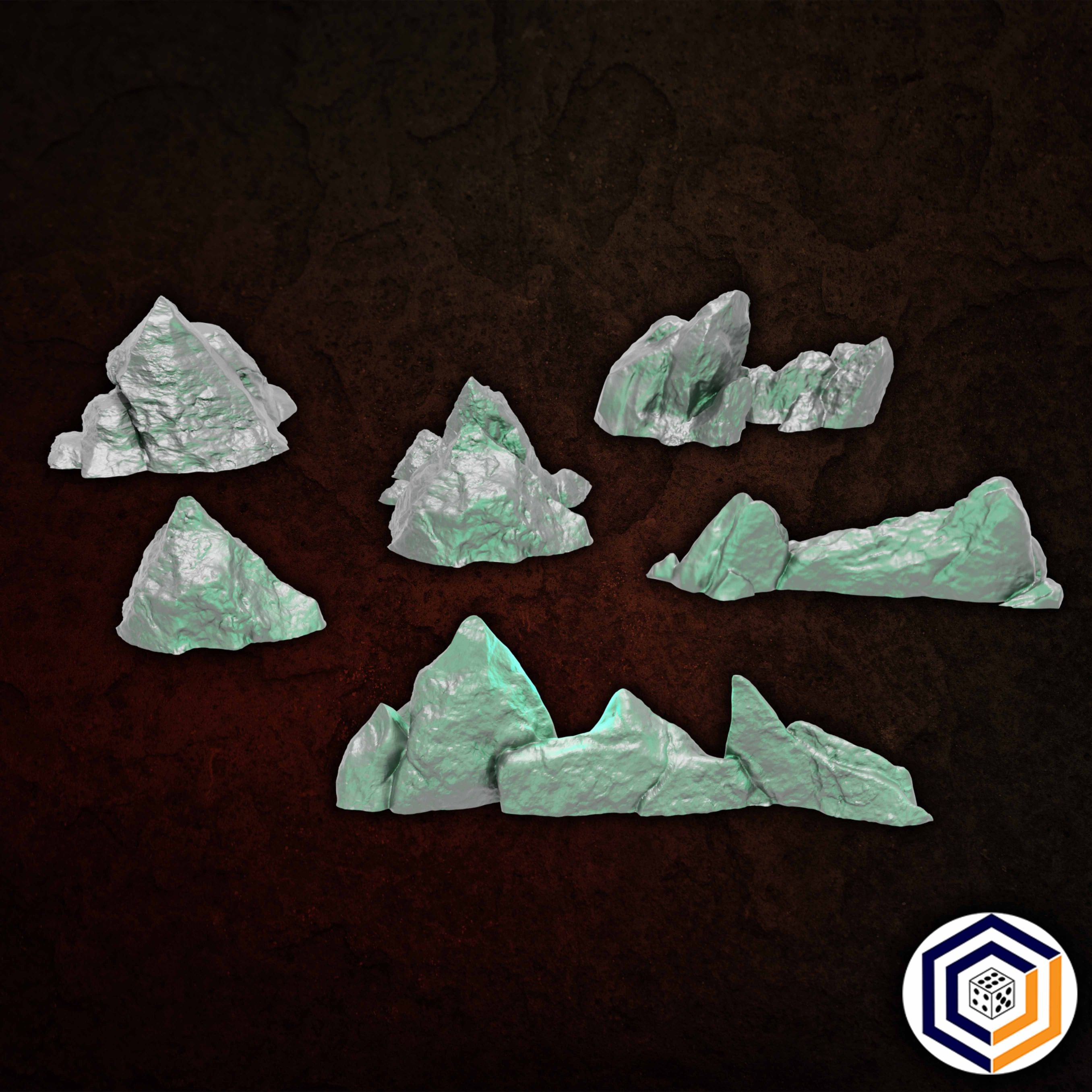 Small Rocks ~ Mountain Peaks