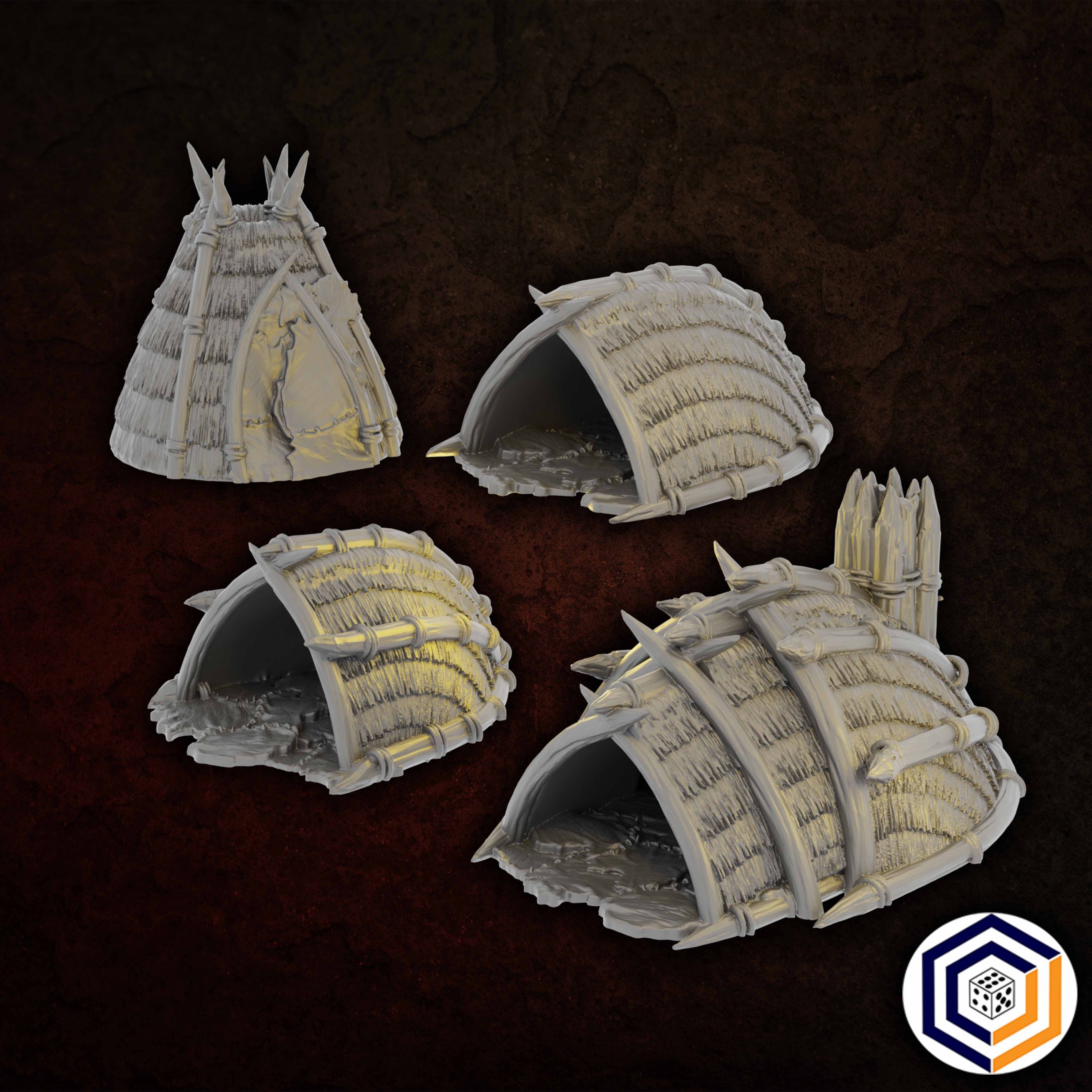 Wildman Huts ~ Kingdom of Saxonia: Volume 2