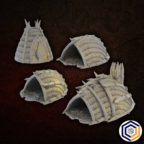 Wildman Huts ~ Kingdom of Saxonia: Volume 2