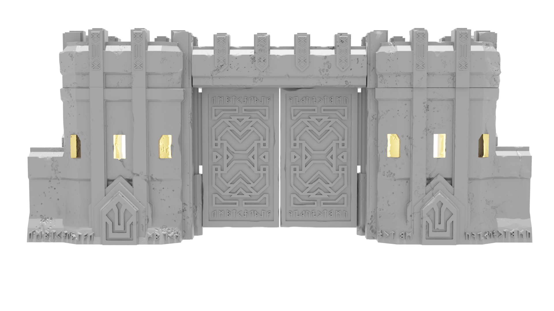 Modular Walls and Gate House ~ Kingdom of Durak Deep