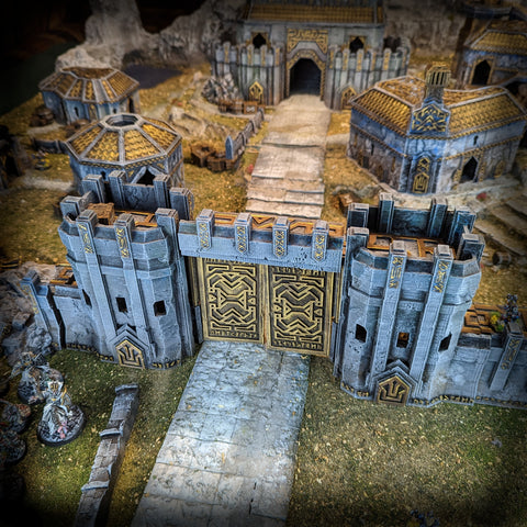 Modular Walls and Gate House ~ Kingdom of Durak Deep