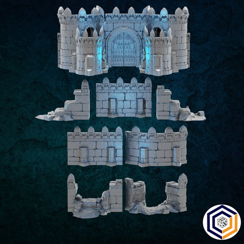 Walls and Gate ~ Kingdom of Tor Ithilas