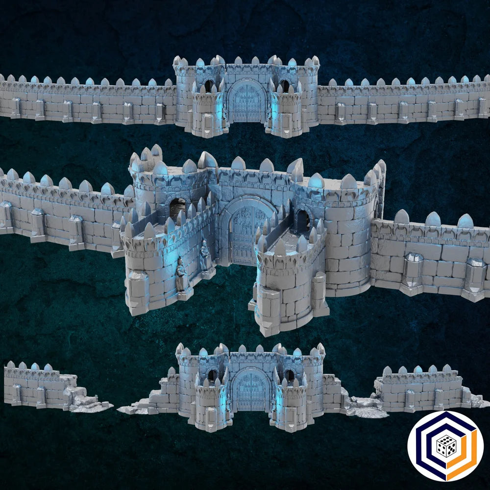 Walls and Gate ~ Kingdom of Tor Ithilas