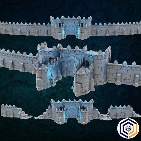 Walls and Gate ~ Kingdom of Tor Ithilas