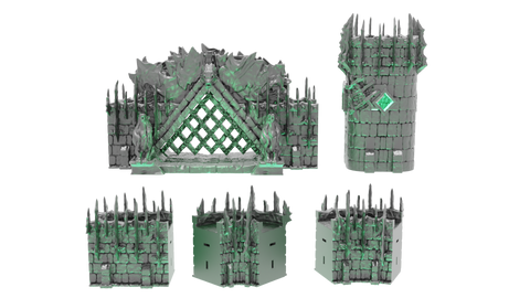 Modular Walls and Gate ~ Kingdom of Azragor
