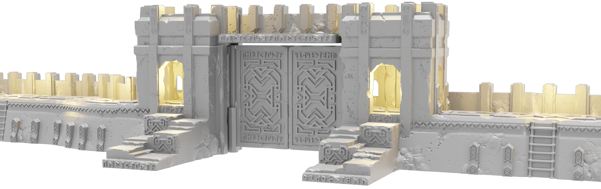 Modular Walls and Gate House ~ Kingdom of Durak Deep