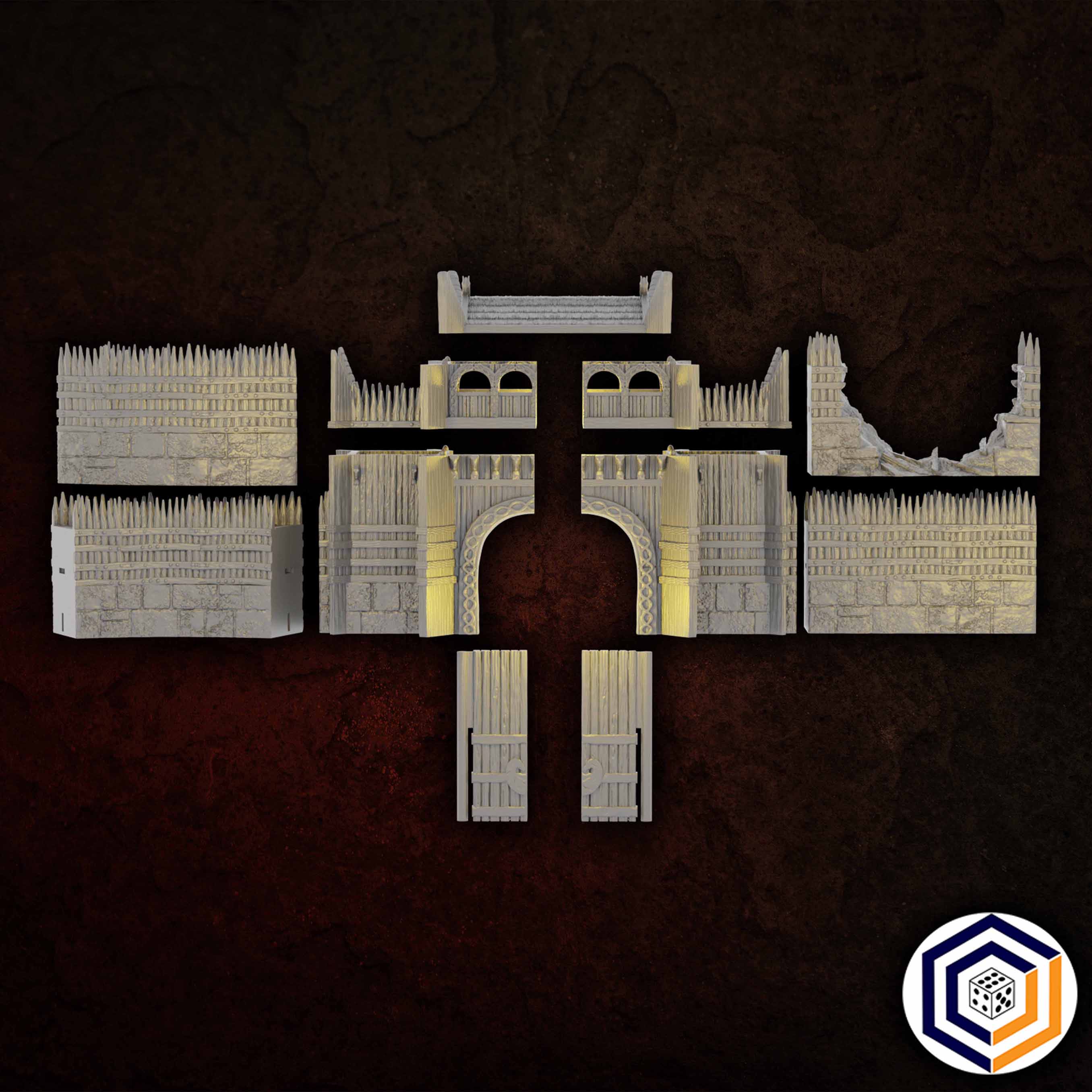 Wall and Gate ~ Kingdom of Saxonia: Volume 1