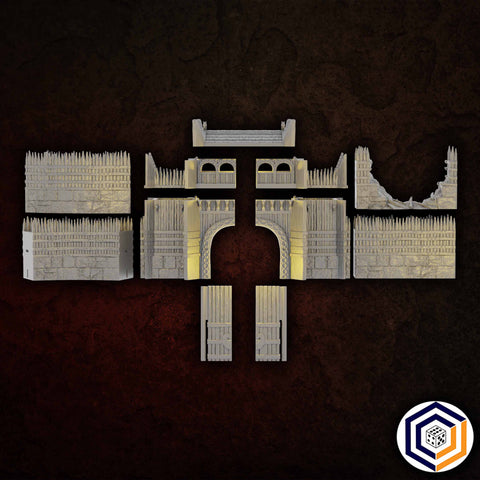 Wall and Gate ~ Kingdom of Saxonia: Volume 1