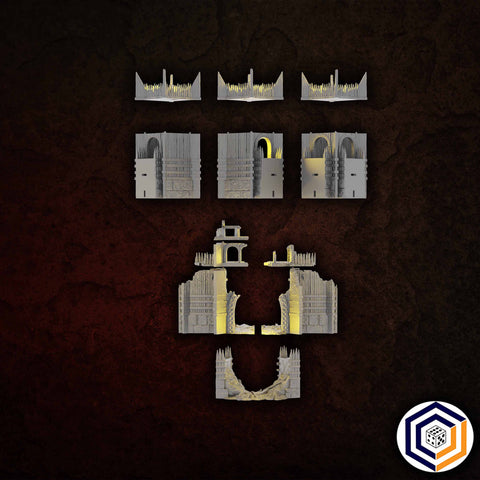 Wall and Gate ~ Kingdom of Saxonia: Volume 1