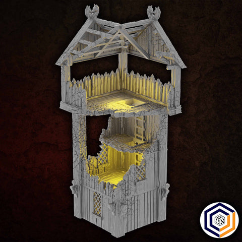 Watch Tower Ruined ~ Kingdom of Saxonia: Volume 2