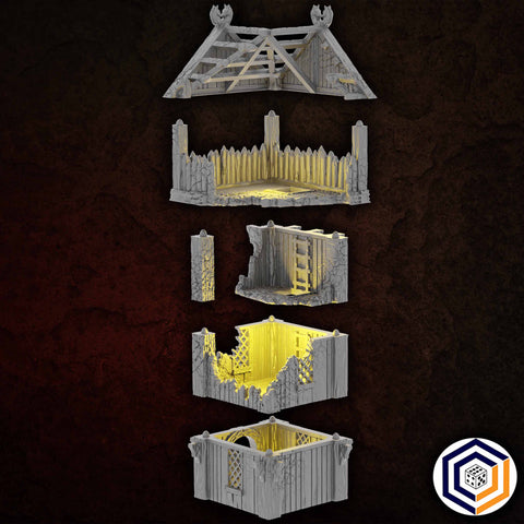 Watch Tower Ruined ~ Kingdom of Saxonia: Volume 2