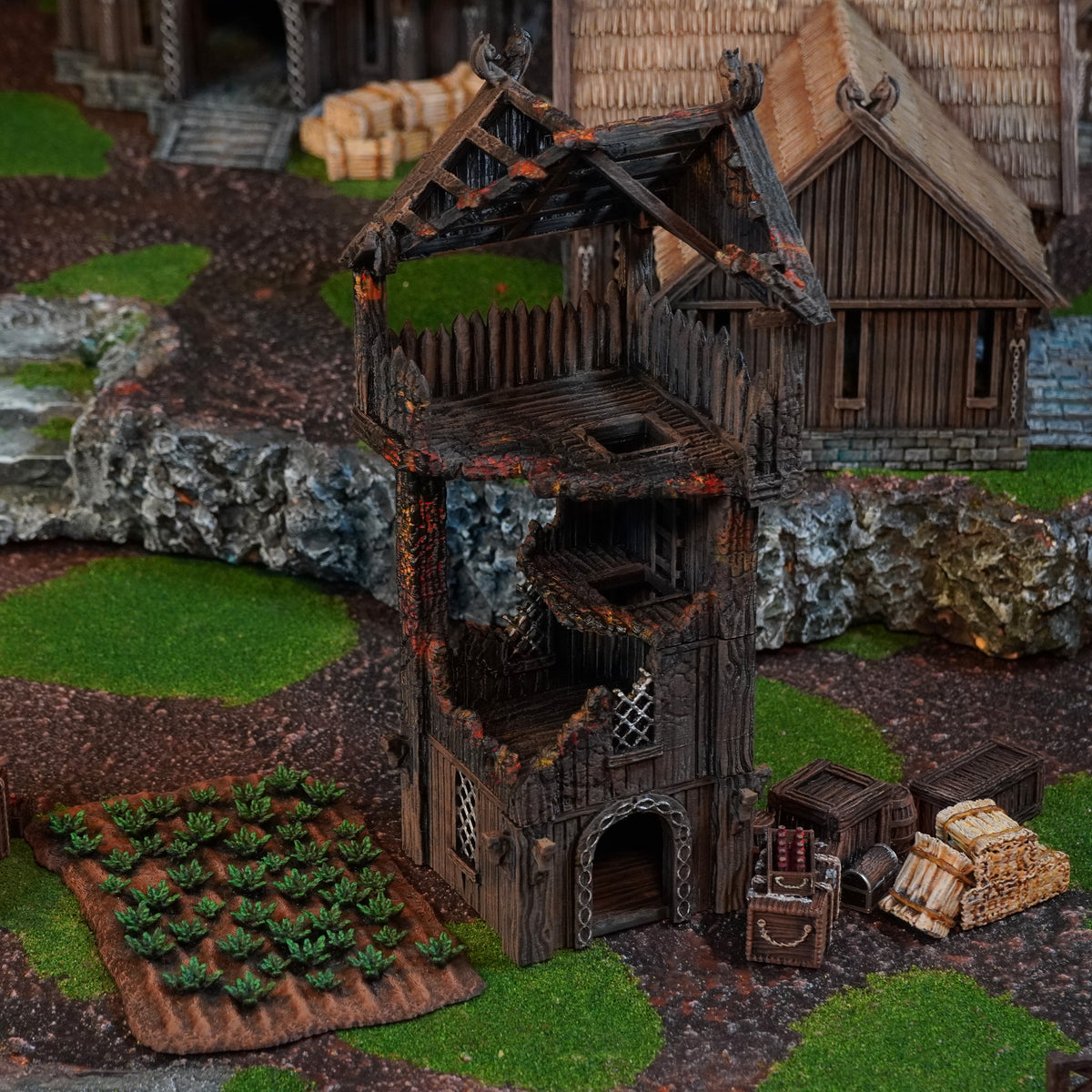 Watch Tower Ruined ~ Kingdom of Saxonia: Volume 2