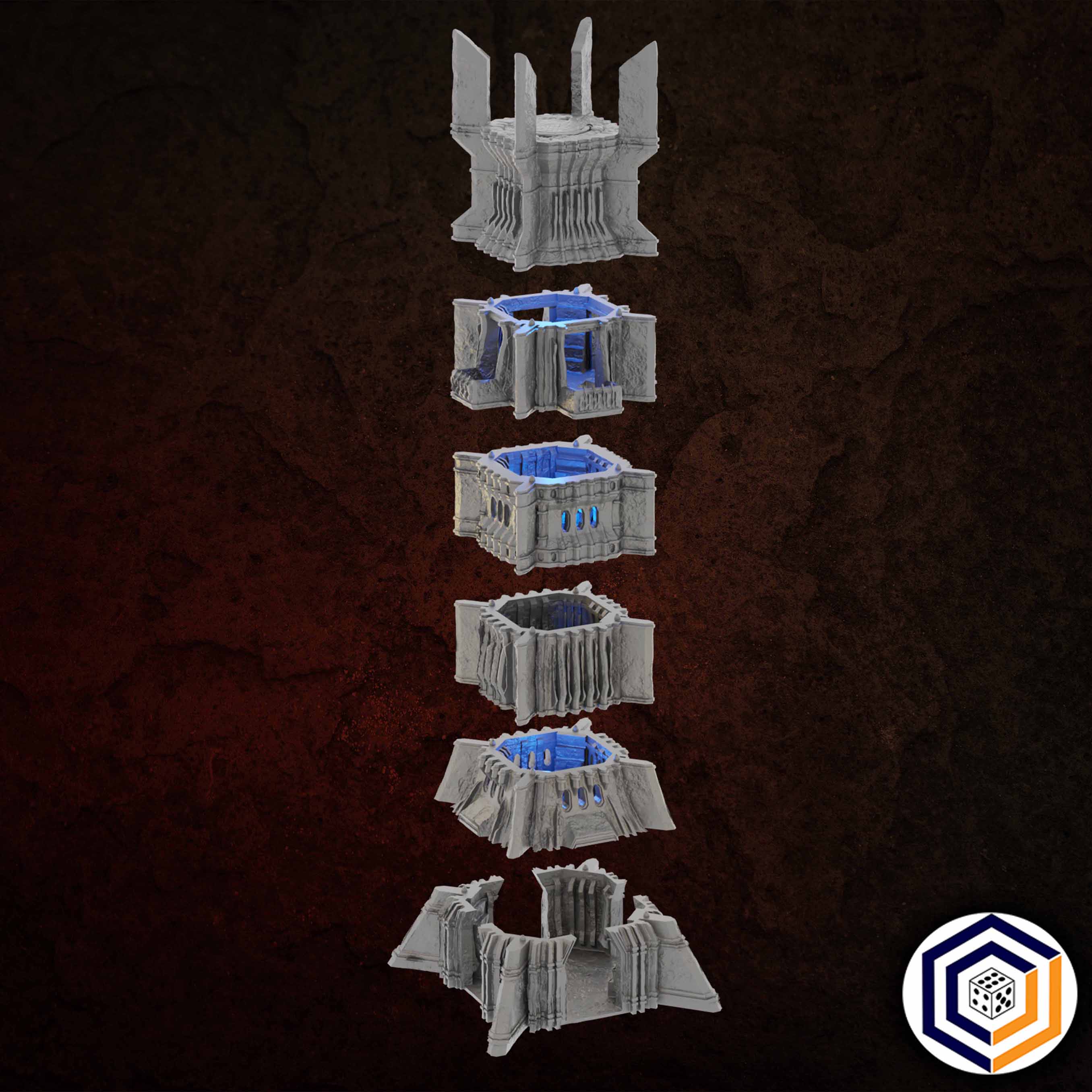 Wizards Tower ~ STL Set