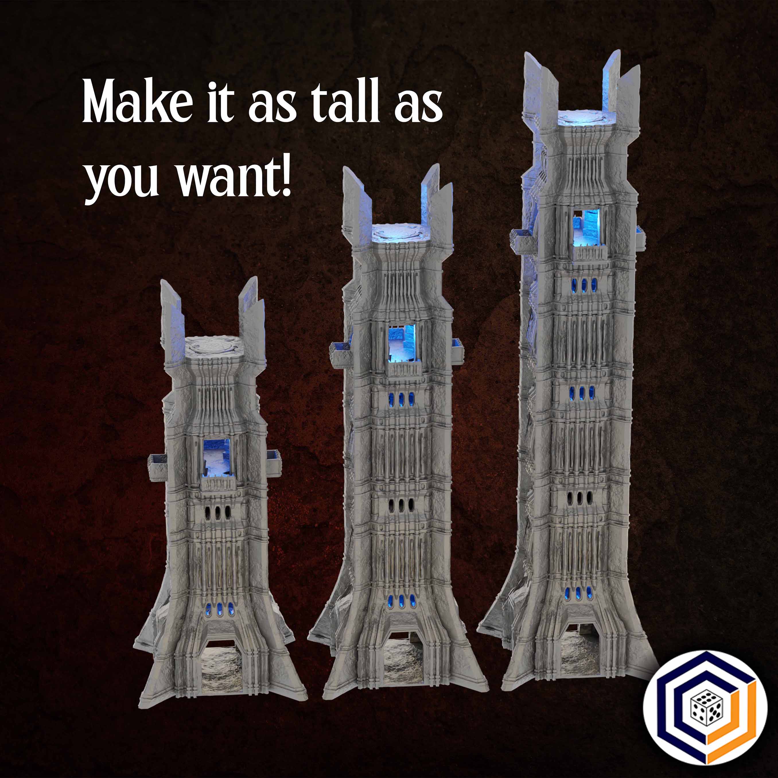 Wizards Tower ~ STL Set